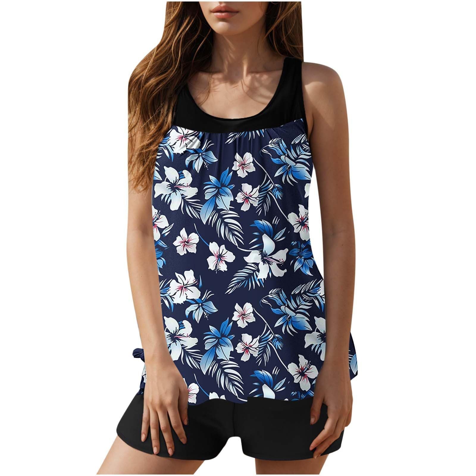 Tankini femme avec accents floraux Echo Archiv