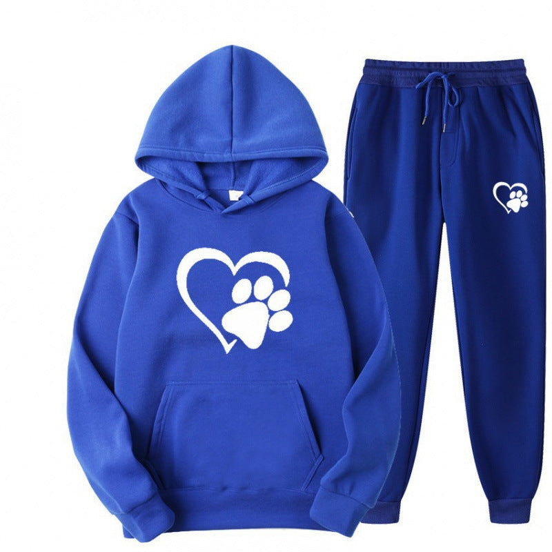 Ensemble de Sweat à Capuche et Pantalon de Jogging Douillet pour Femmes Echoarchiv