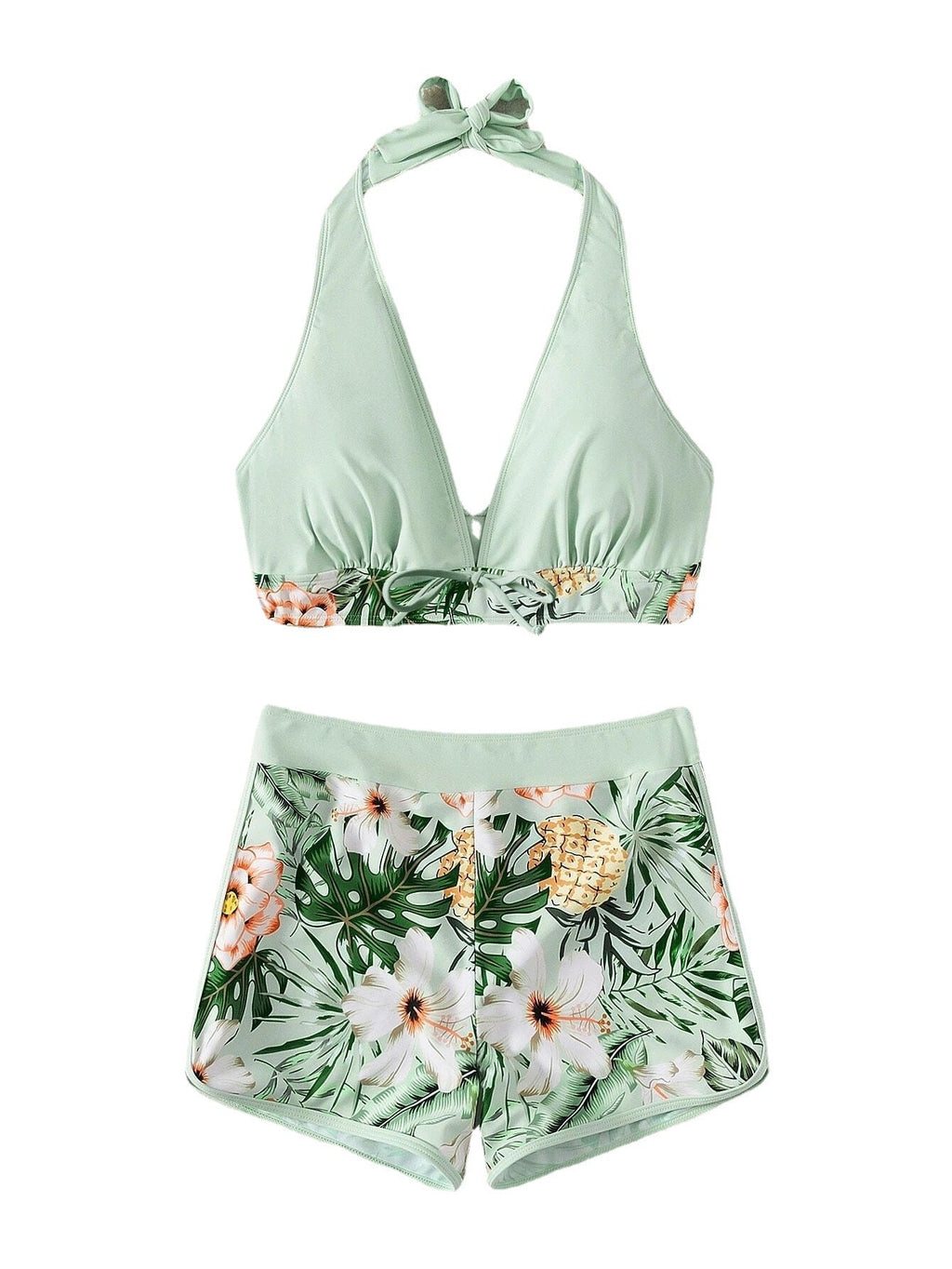 Maillot de bain taille haute pour femmes avec haut à nouer Echo Archiv