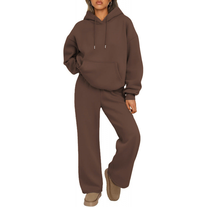 Ensemble de jogging surdimensionné confortable pour femmes Echoarchiv