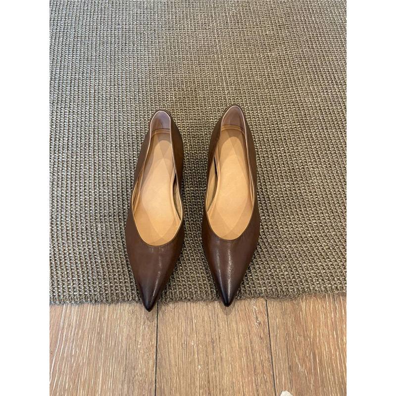 Ballerines pointues élégantes pour femmes R&B