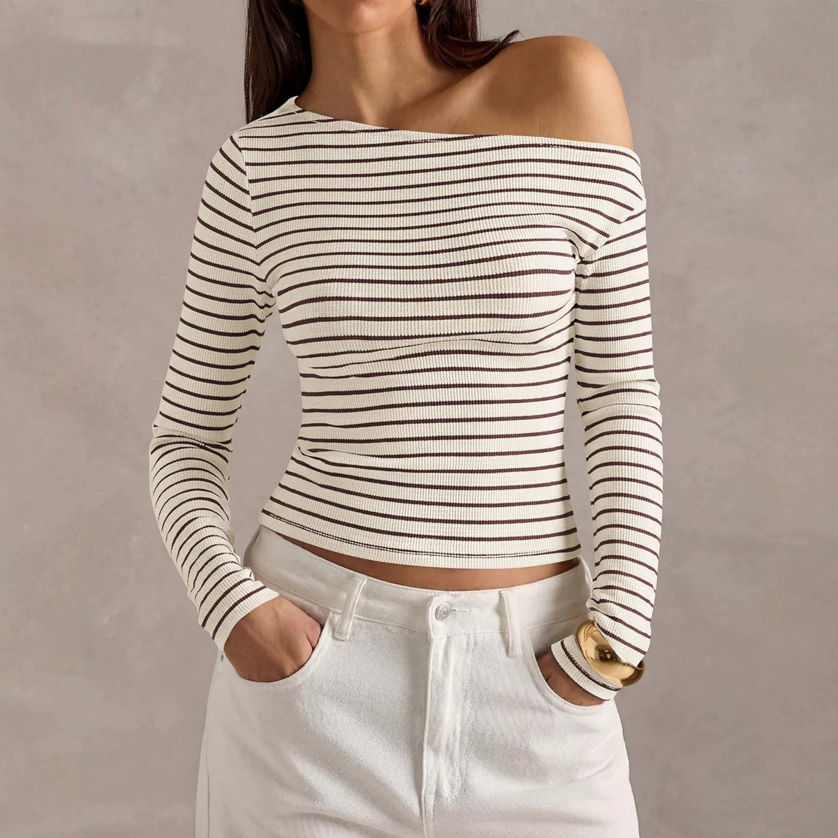 Chemise à manches longues pour femmes