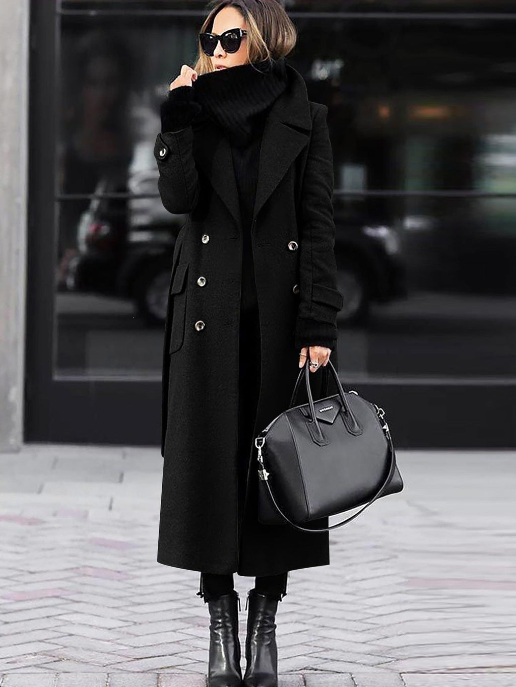 Manteau en laine élégant et intemporel pour femmes