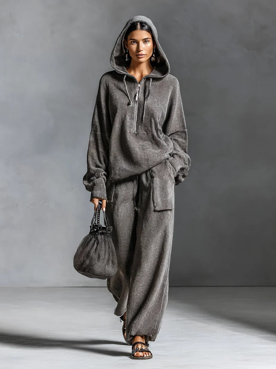 Ensemble de hoodie décontracté et confortable pour femmes