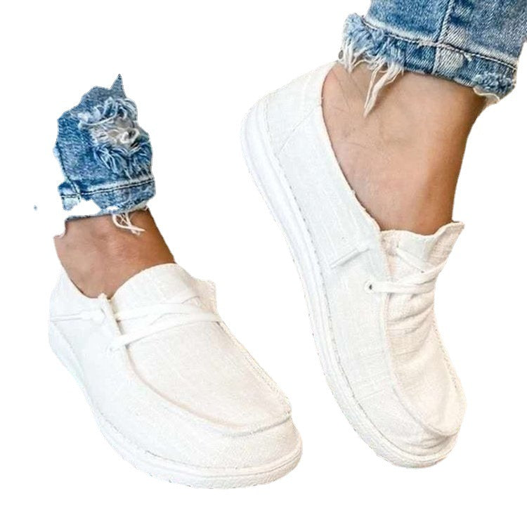 Baskets mocassins tendance pour femmes avec motif léopard à la mode R&B