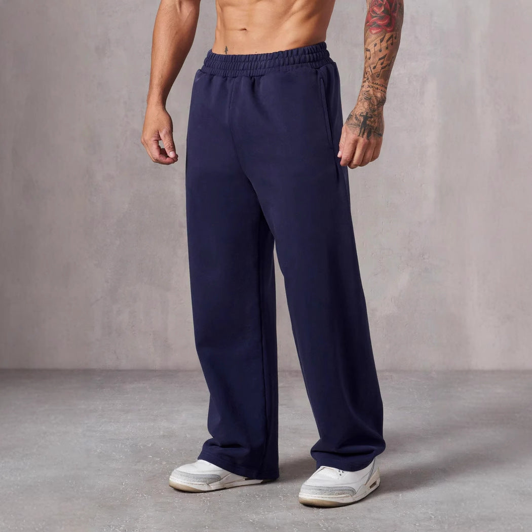 Pantalon de détente extra doux pour hommes nan avec ceinture de confort à double rangée, poches profondes et jambe extra large Echo Archiv