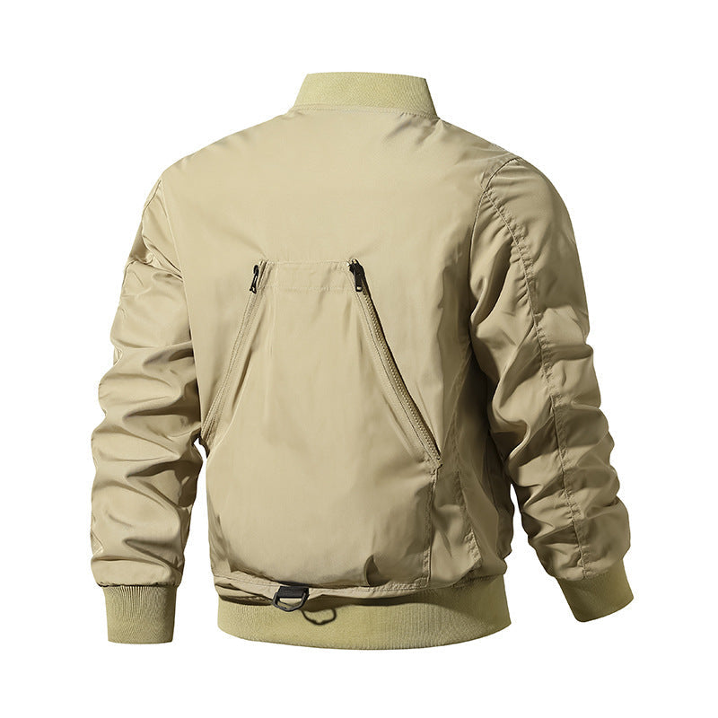 Veste bomber tactique multifonctionnelle pour hommes avec de nombreuses poches utilitaires et nylon robuste Echo Archiv