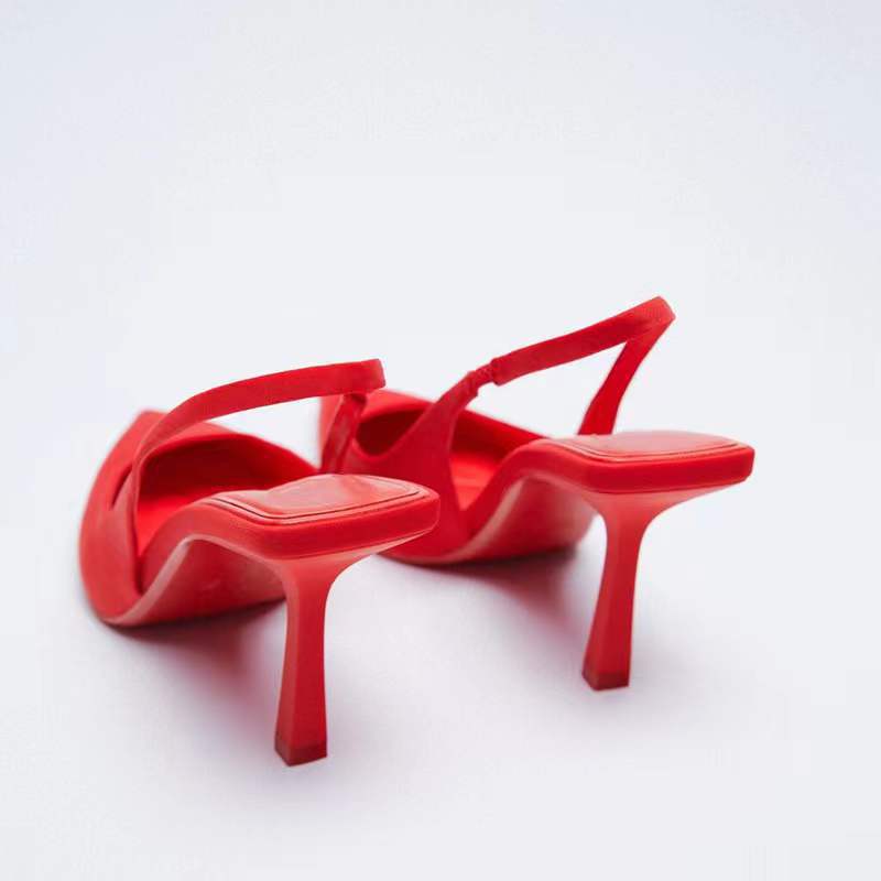 Chaussures à talons ouverts pour femmes avec une forme élégante - Heidi-Mode