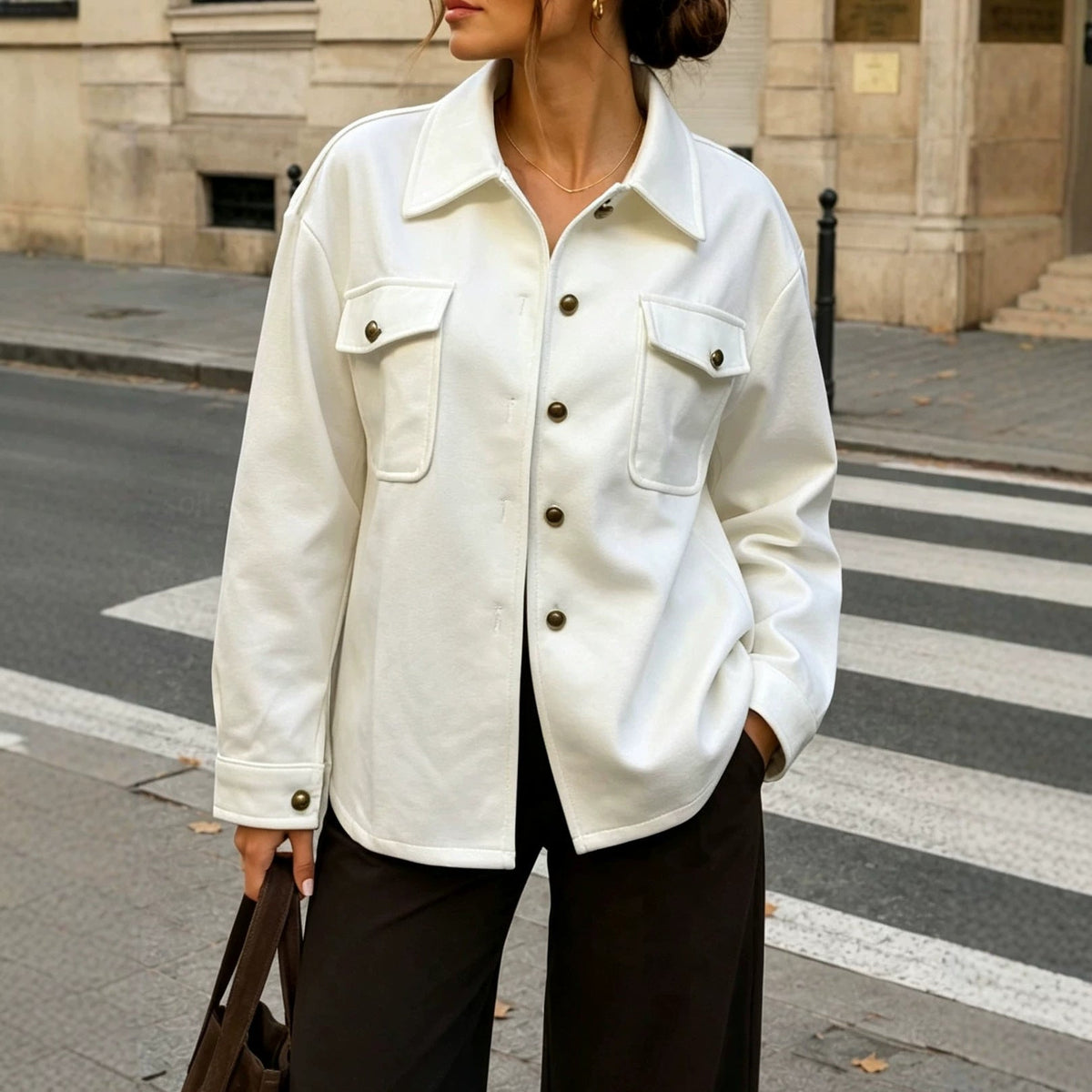 Chemise Overshirt Urbaine Femme