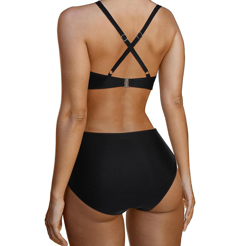 Ensemble de bikini haut de gamme pour femmes avec motif léopard créatif Echo Archiv