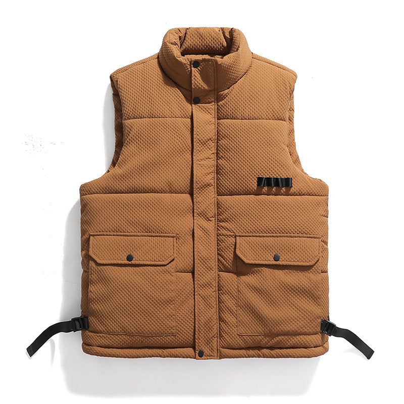 Gilet d'extérieur isolé thermique pour hommes