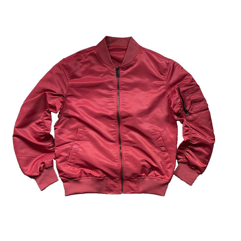 Veste bomber en nylon urbaine pour hommes avec une silhouette élancée, poche sur le bras et coque extérieure coupe-vent Echo Archiv