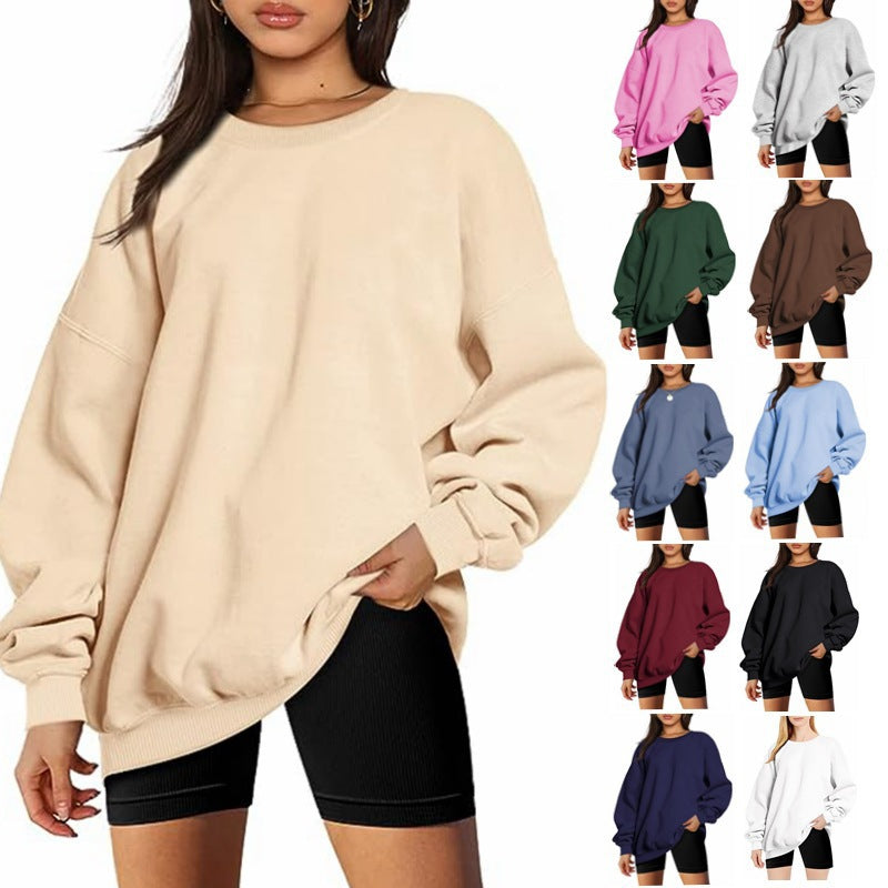 Pull oversize pour femmes avec épaules tombantes et bords côtelés Echo Archiv