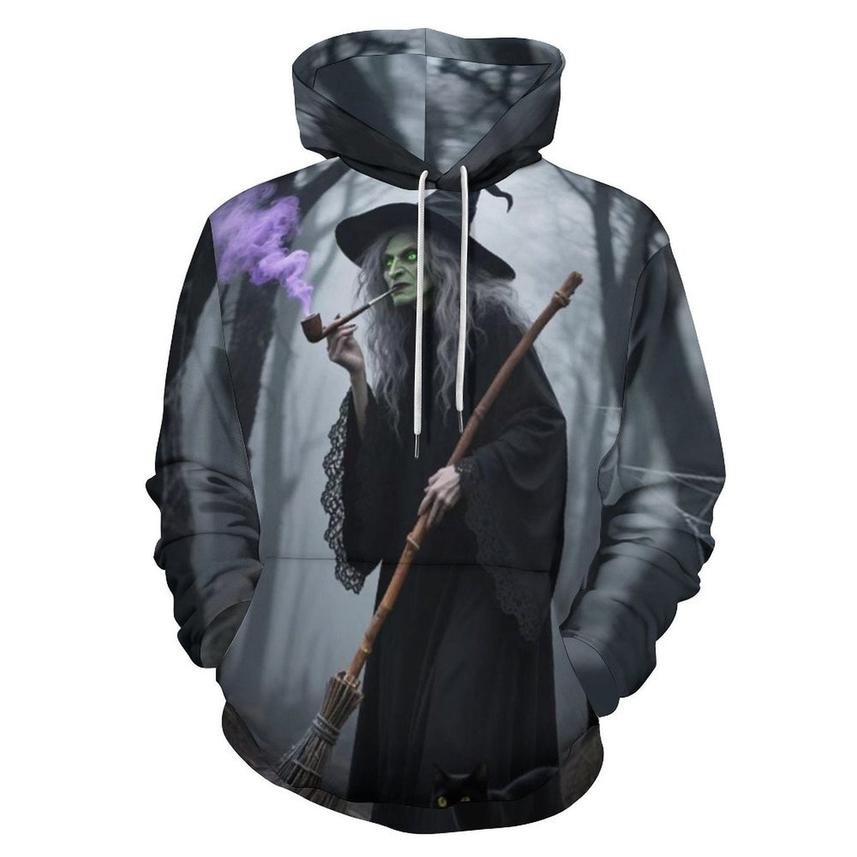 Sweat à capuche Halloween effrayant pour femmes Echoarchiv