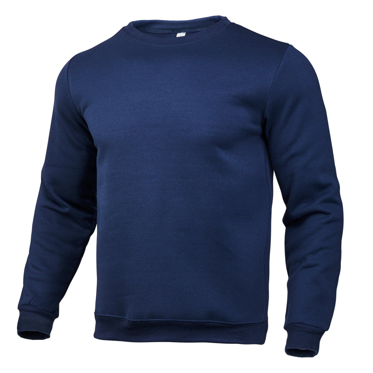 Sweat-shirt classique à col rond pour hommes avec intérieur en polaire douce, ourlet côtelé et coutures renforcées Echo Archiv