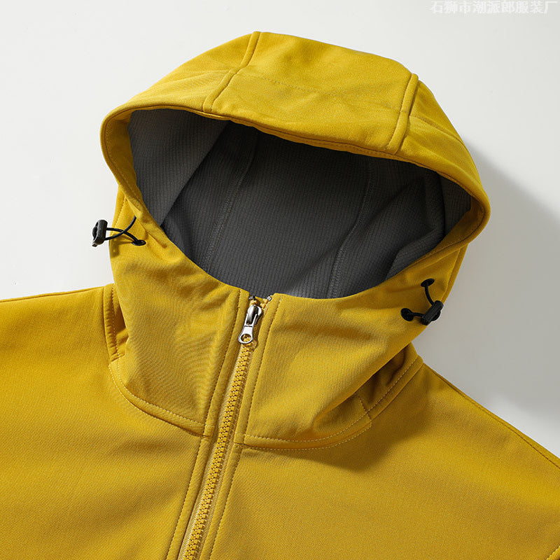 Veste fonctionnelle coupe-vent pour hommes
