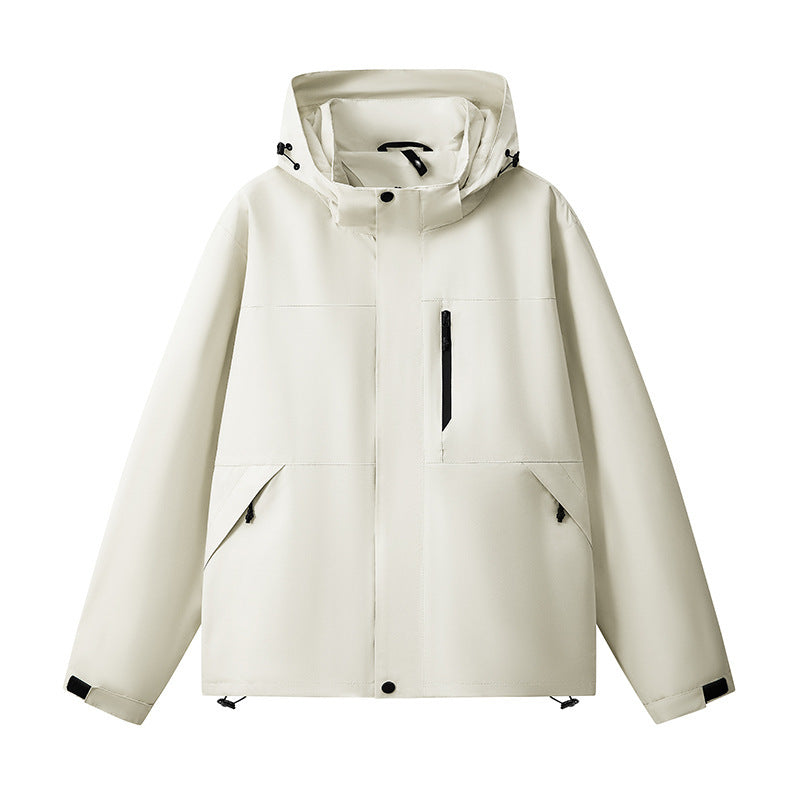Veste de plein air ultralégère et imperméable pour hommes