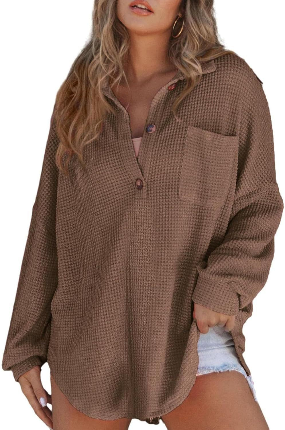 Chemise décontractée et confortable grande taille