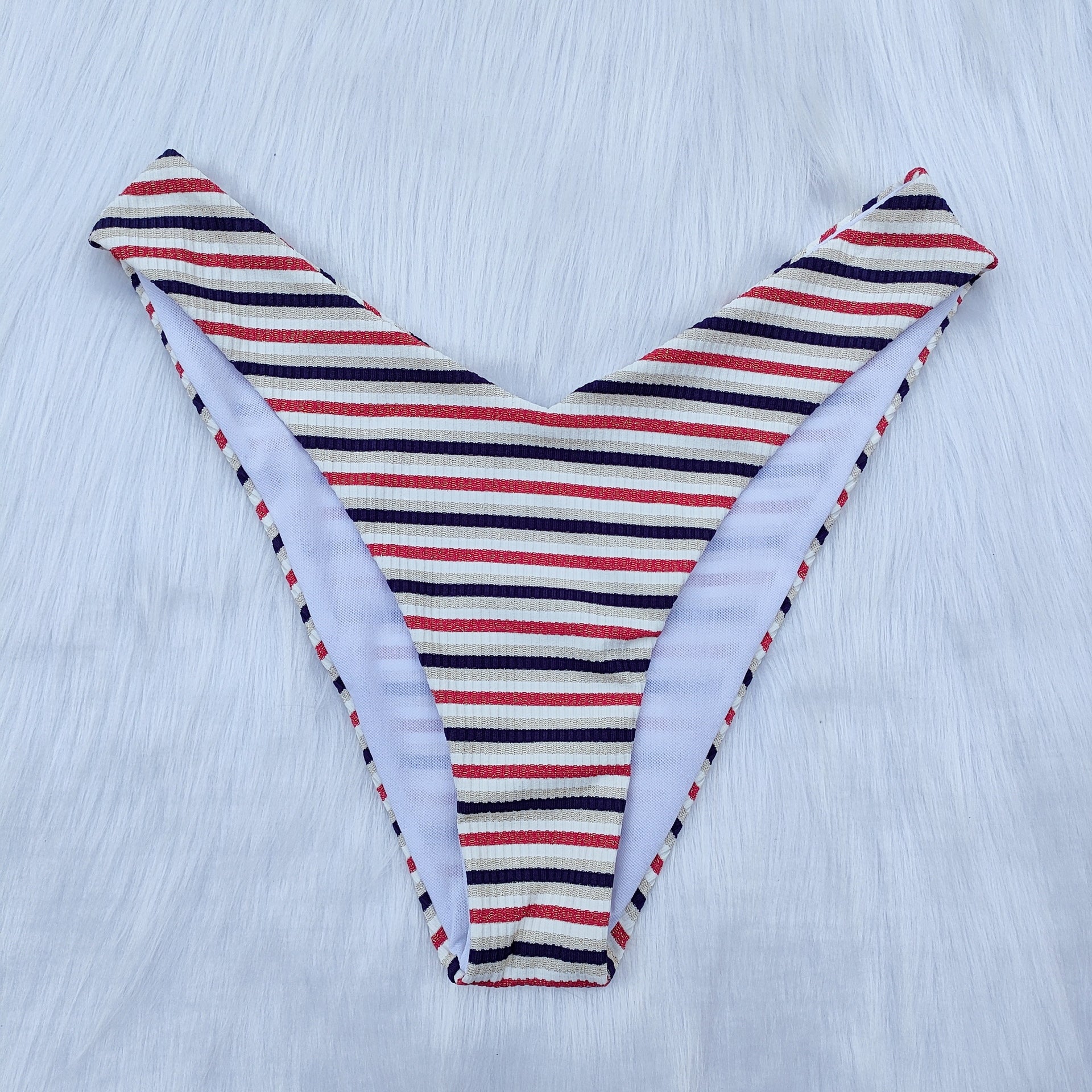 Bikini triangle pour femmes avec bretelles multiples R&B