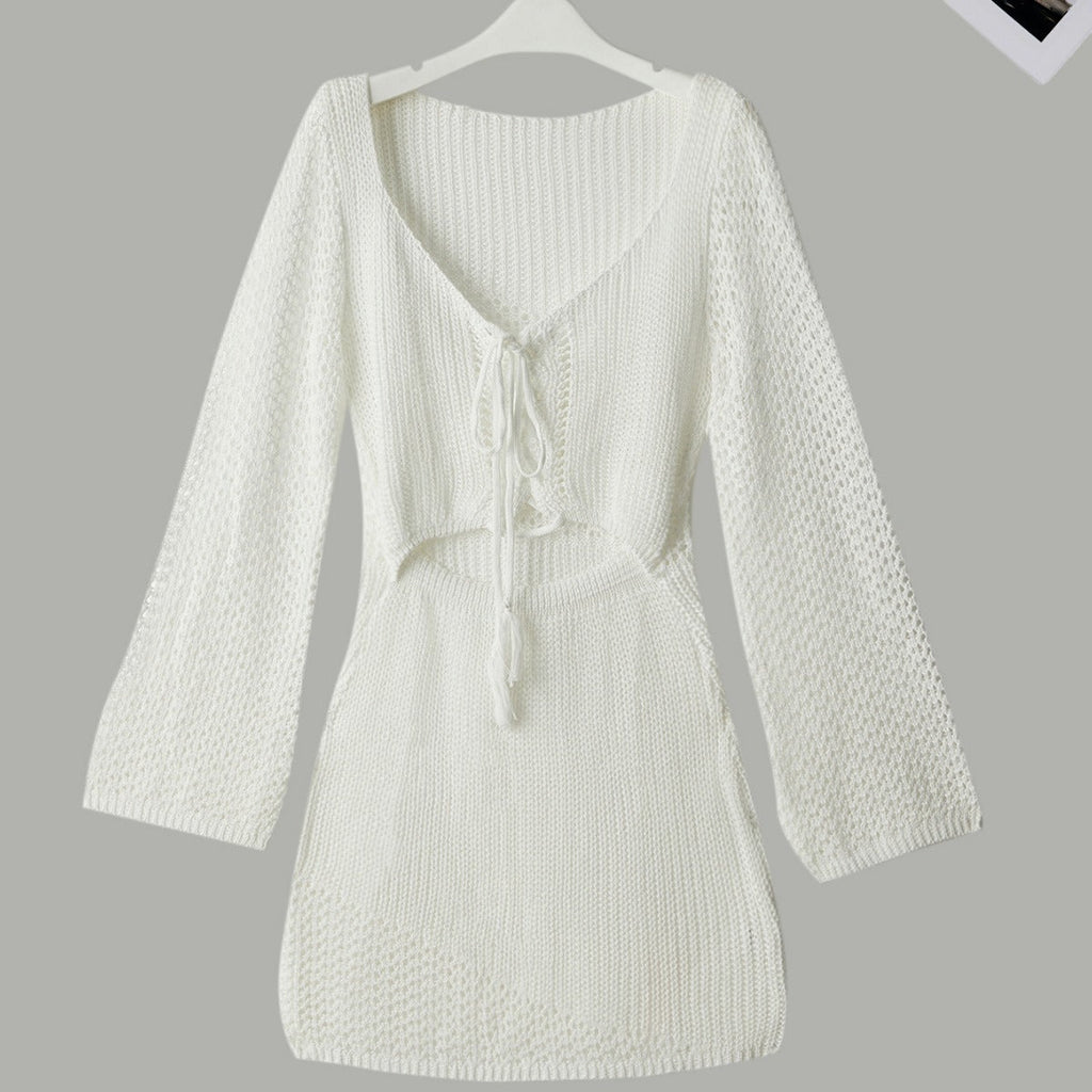 Robe en tricot pour femmes avec découpe et manches longues Echo Archiv