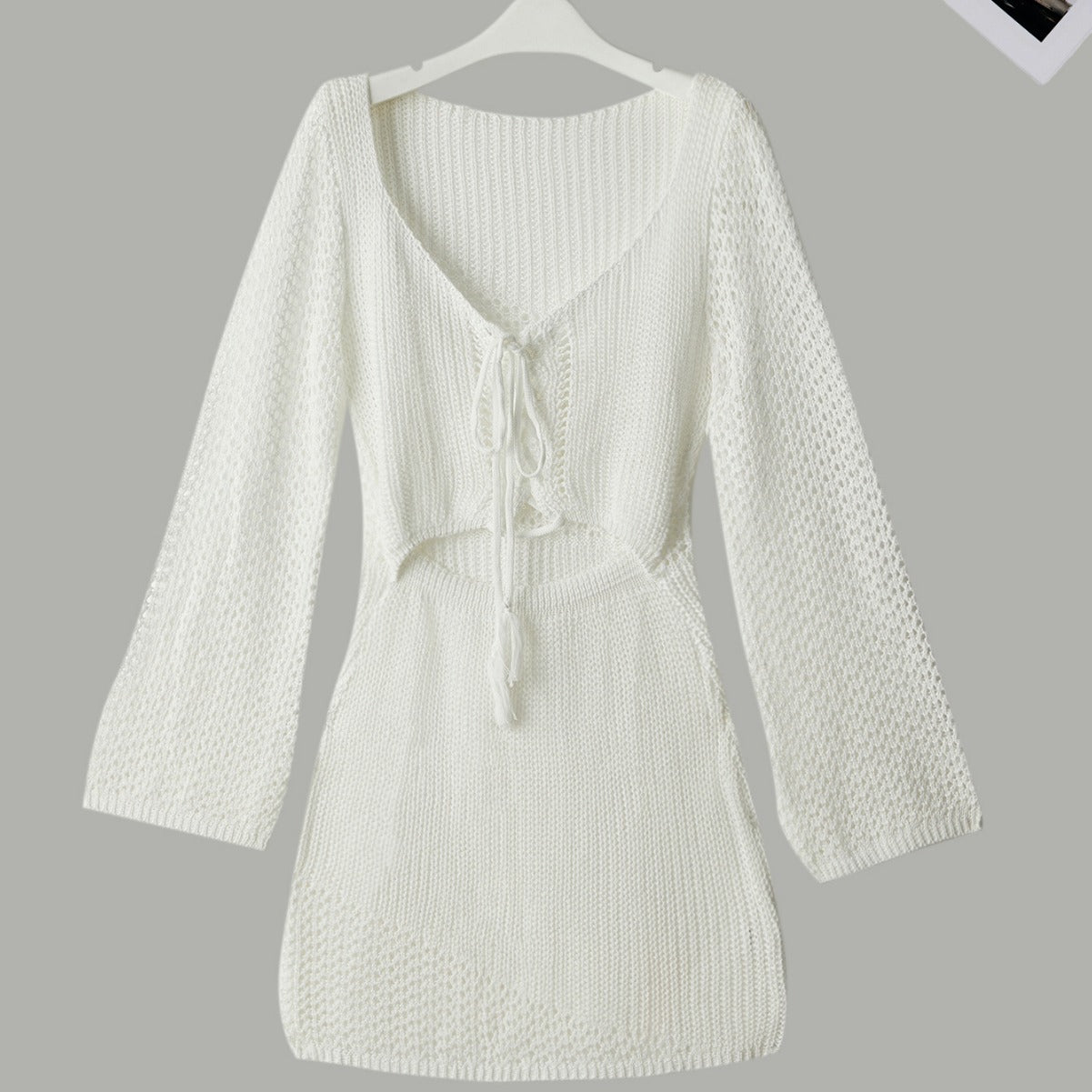 Robe en tricot pour femmes avec découpe et manches longues Echo Archiv