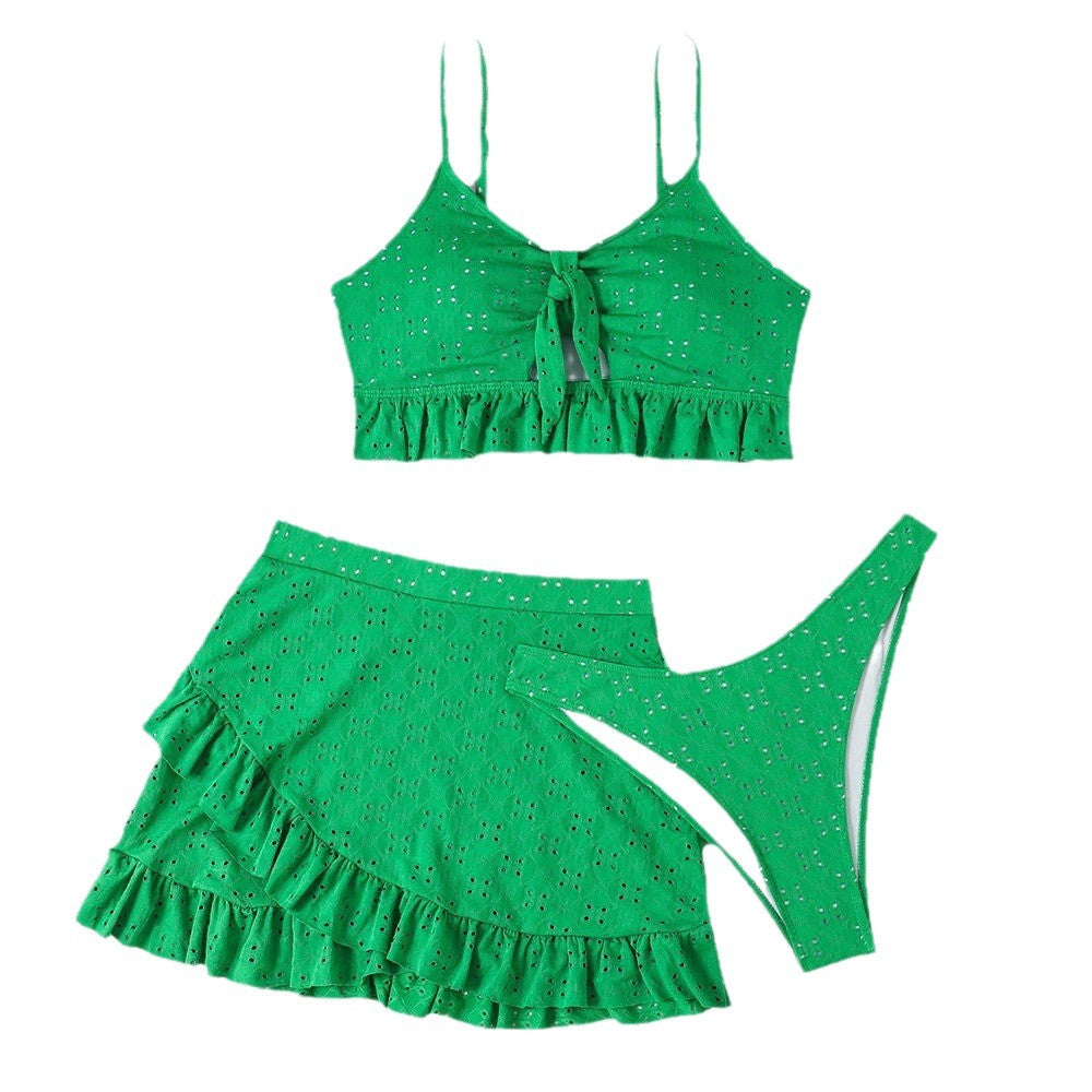 Ensemble Crop-Top et Jupe pour Femmes avec Design Ludique Echo Archiv