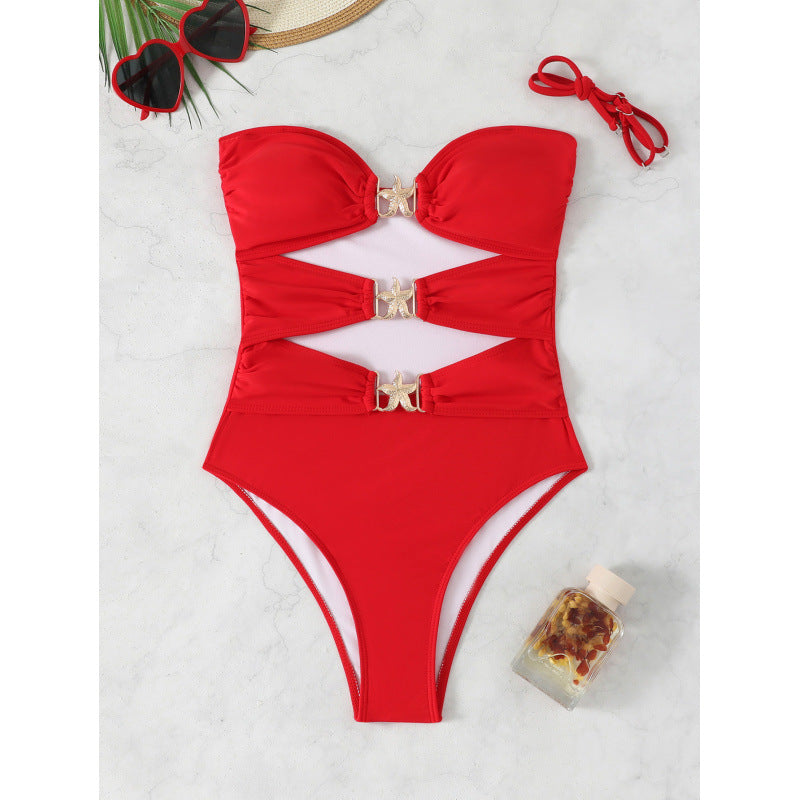 Monokini élégant et à la mode pour femmes avec boucles décoratives Echo Archiv