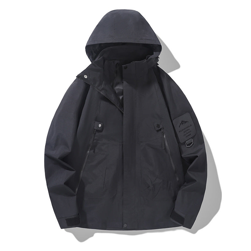 Veste technique imperméable pour homme