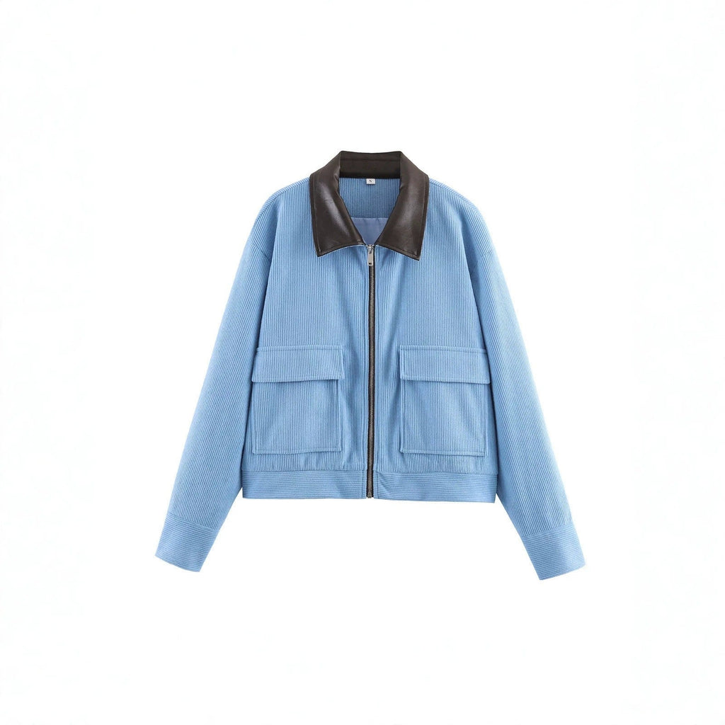 Veste Femme Tendance avec deux poches plaquées