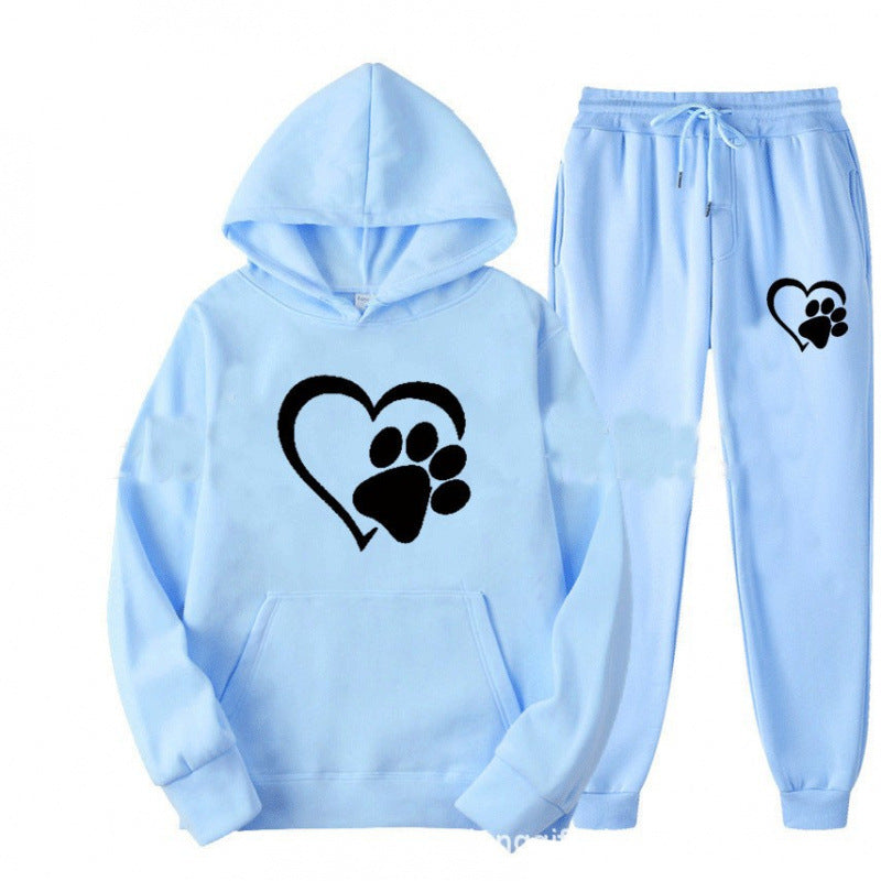 Ensemble de Sweat à Capuche et Pantalon de Jogging Douillet pour Femmes Echoarchiv