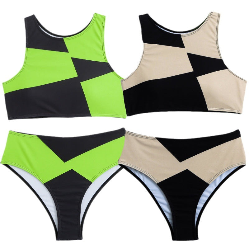 Ensemble de Bikini Taille Haute Femme R&B