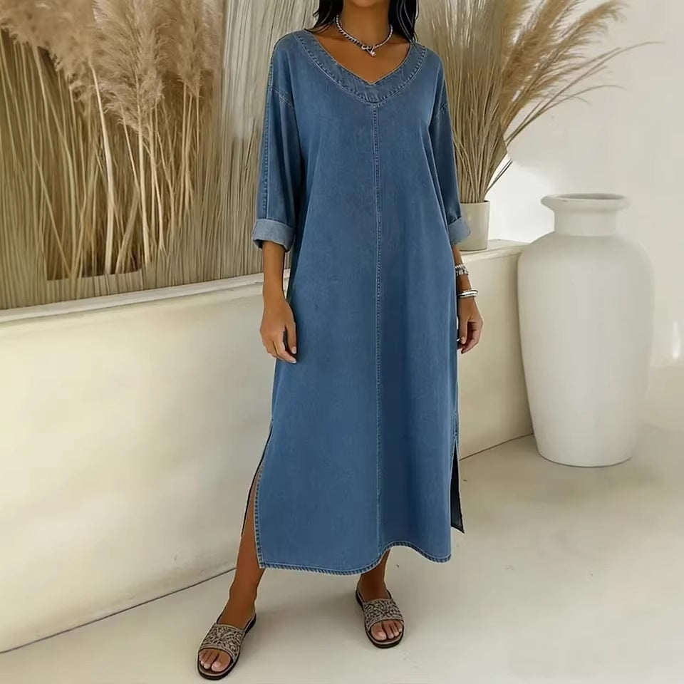 Robe maxi décontractée et élégante pour femmes