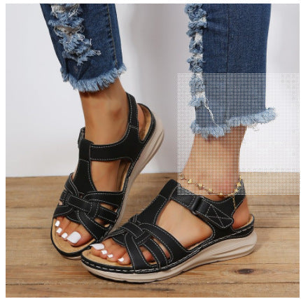 Sandales confortables pour femmes avec tige respirante et semelle flexible R&B
