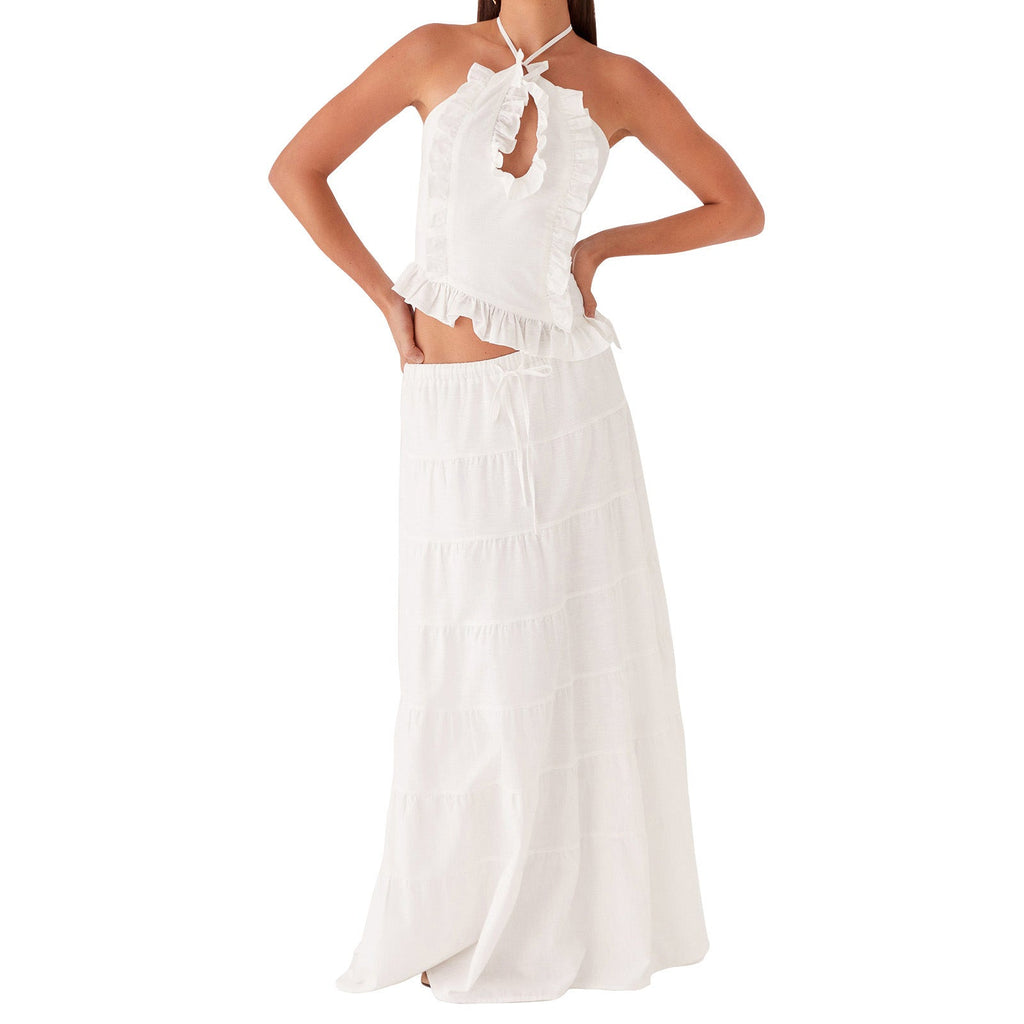 Robe chemise pour femmes avec détails floraux Heidi-Mode