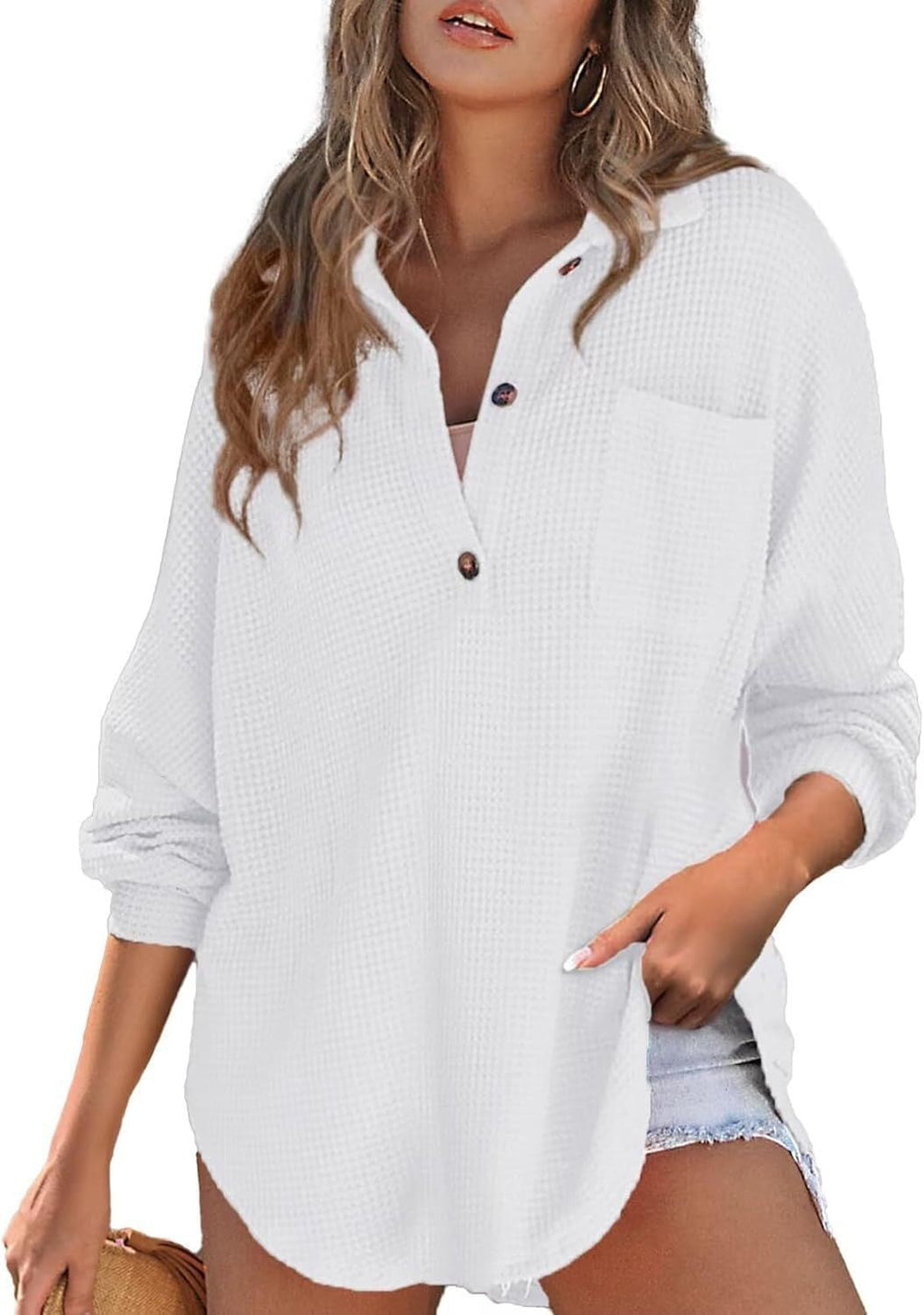 Chemise décontractée et confortable grande taille