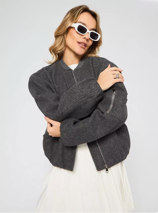 Veste Boucle Tendance Femme