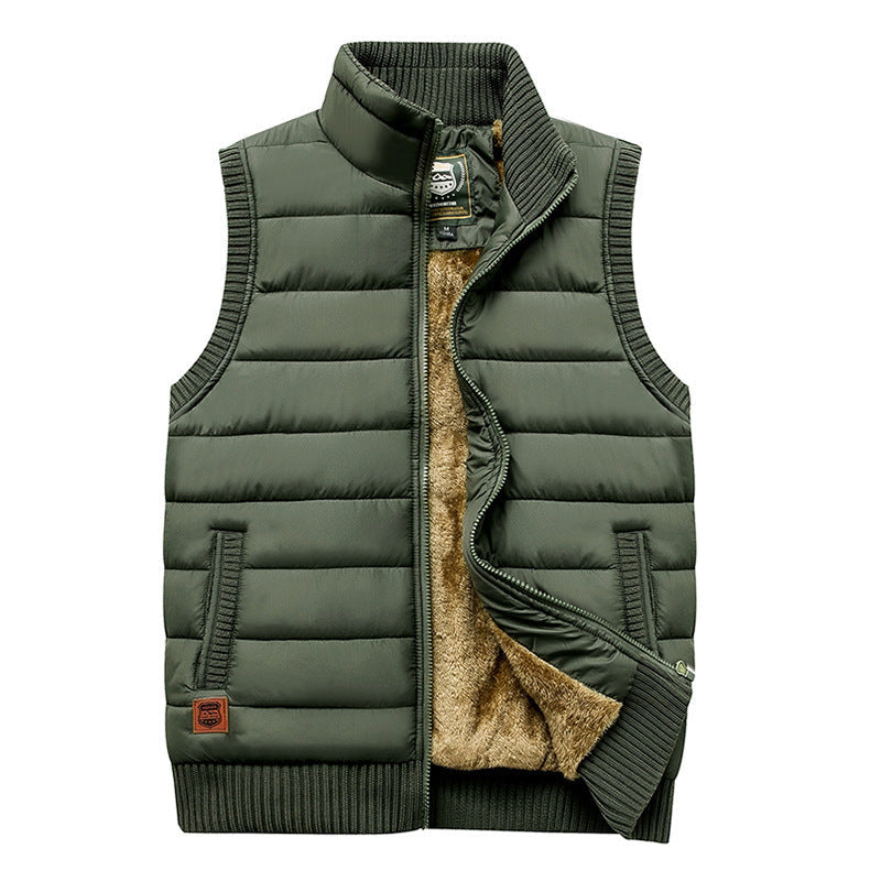 Gilet matelassé isolé thermique pour hommes