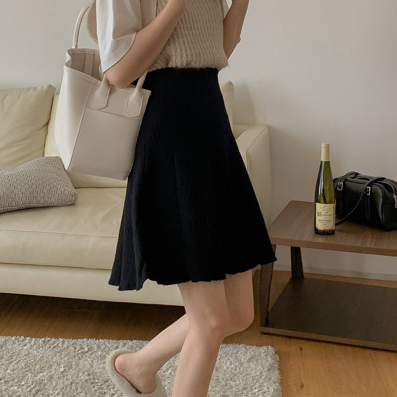 Robe midi en tricot pour femmes avec design structuré Echo Archiv