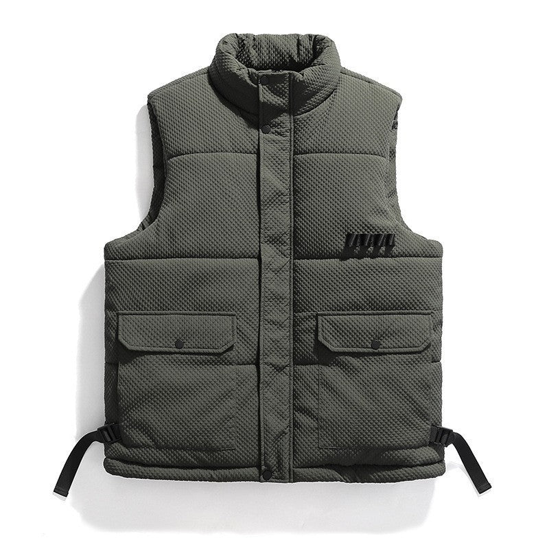Gilet d'extérieur isolé thermique pour hommes