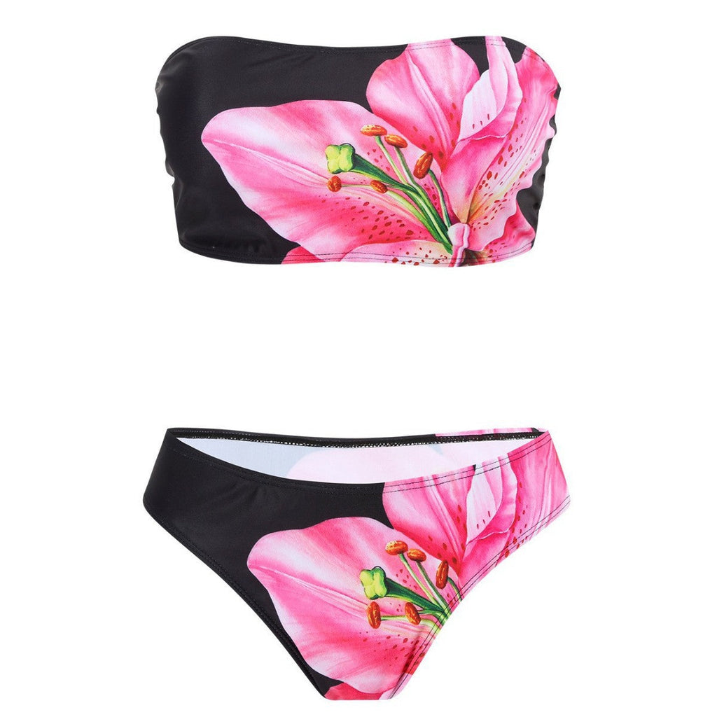 Mode de Plage Élégante pour Femmes avec Motif Floral Echo Archiv