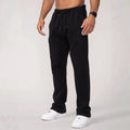 Pantalons de survêtement droits pour hommes en French-Terry avec ceinture élastique et cordon Echo Archiv