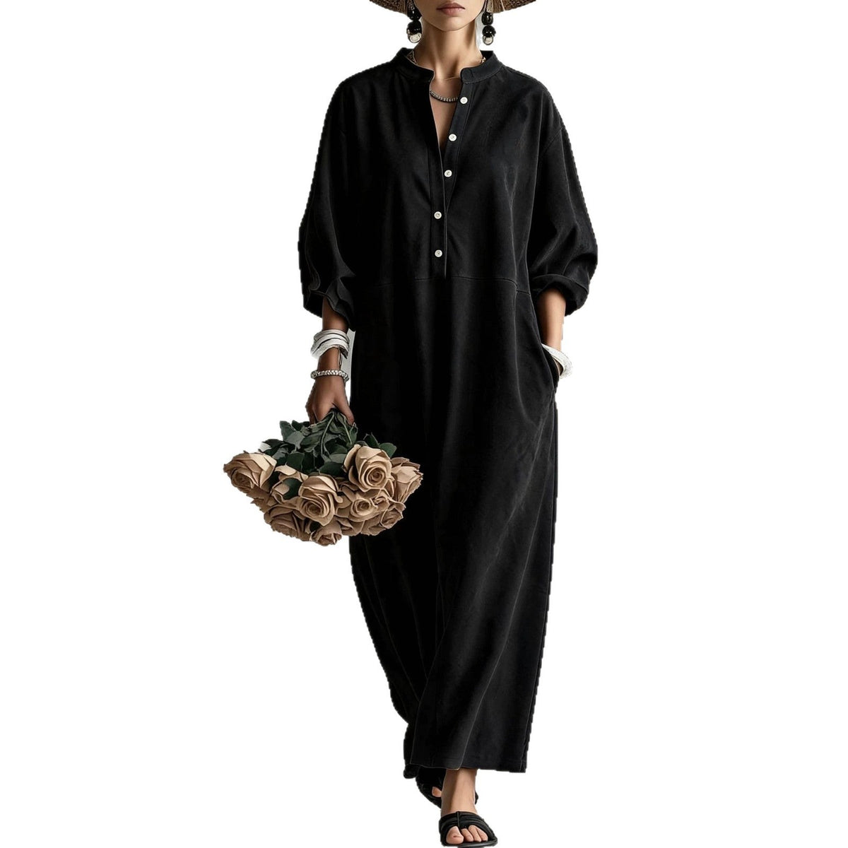 Robe Maxi Décontractée Femme