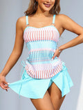 Tankini pour femmes avec fronces réglables et design coloré Echo Archiv