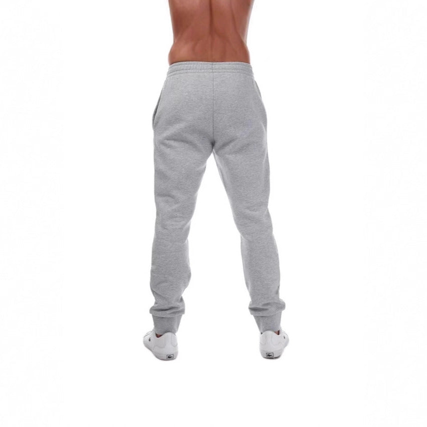 Pantalon de jogging unisexe nan athleisure avec polaire grattée à l'intérieur, cordon élastique et finitions côtelées aux chevilles Echo Archiv