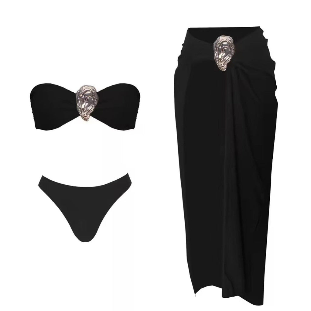 Ensemble de bikini élégant pour femmes avec jupe portefeuille Echo Archiv