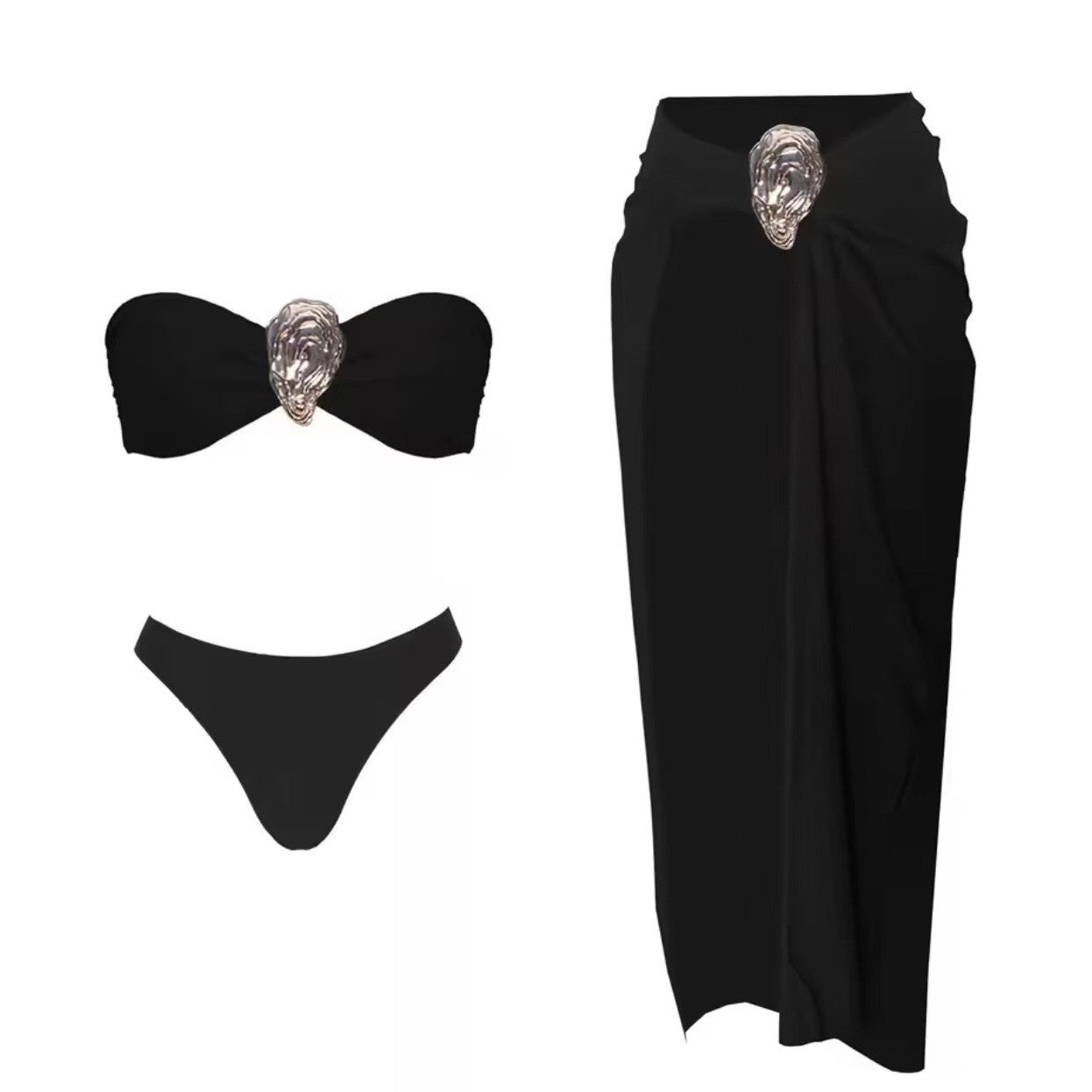 Ensemble de bikini élégant pour femmes avec jupe portefeuille Echo Archiv