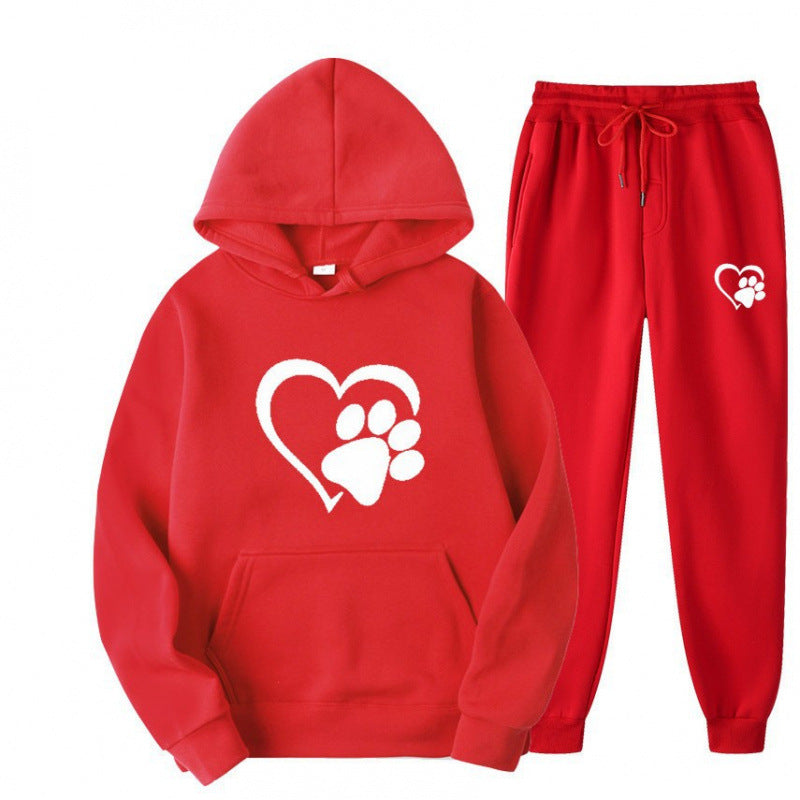 Ensemble de Sweat à Capuche et Pantalon de Jogging Douillet pour Femmes Echoarchiv