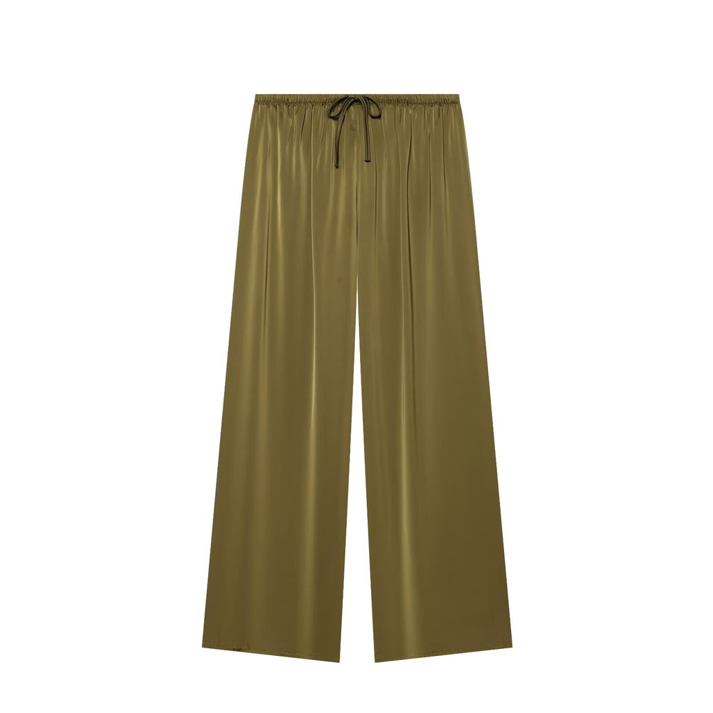 Pantalon Palazzo ample et léger pour femmes avec taille élastique et cordon Echo Archiv