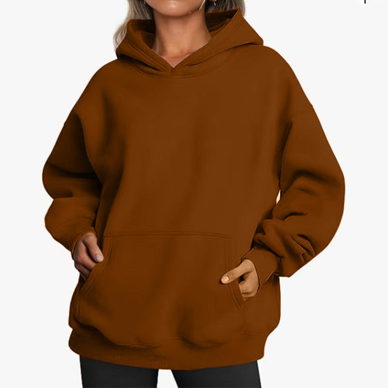 Sweat à capuche oversized pour femmes Echoarchiv