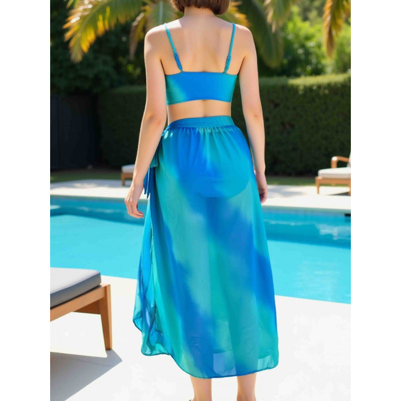 Maillot de bain élégant à enrouler pour femmes avec robe de plage aérienne Echo Archiv